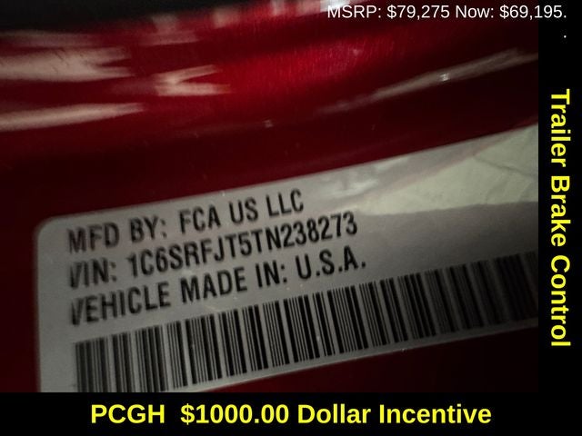 2026 RAM Ram 1500 RAM 1500 LARAMIE CREW CAB 4X4 5'7' BOX