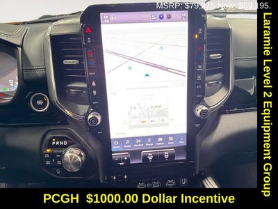 2026 RAM Ram 1500 RAM 1500 LARAMIE CREW CAB 4X4 5'7' BOX