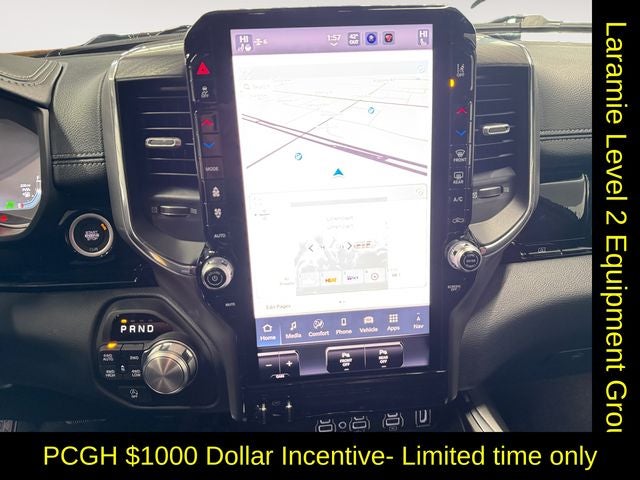 2026 RAM Ram 1500 RAM 1500 LARAMIE CREW CAB 4X4 5'7' BOX