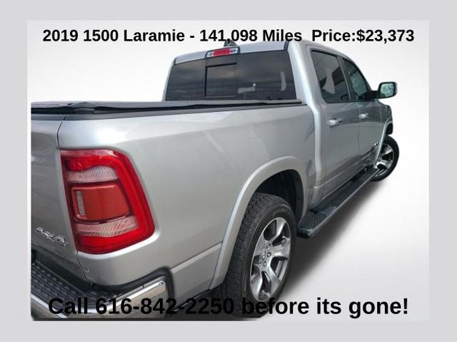 2019 RAM 1500 Laramie Crew Cab 4x4 5'7' Box