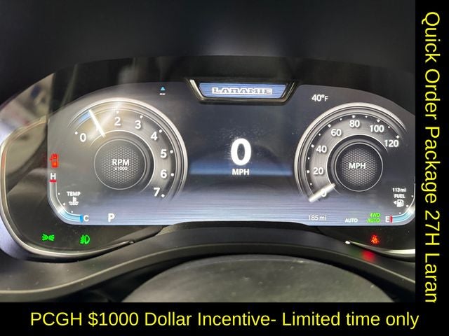 2026 RAM Ram 1500 RAM 1500 LARAMIE CREW CAB 4X4 5'7' BOX