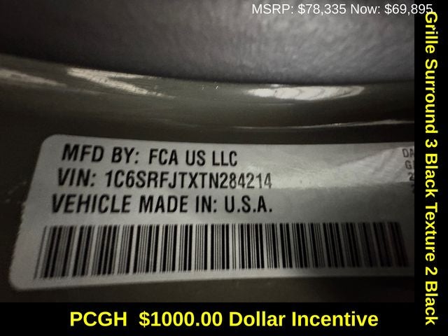2026 RAM Ram 1500 RAM 1500 LARAMIE CREW CAB 4X4 5'7' BOX