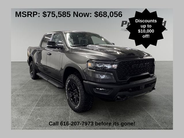 2026 RAM Ram 1500 RAM 1500 REBEL CREW CAB 4X4 5'7' BOX