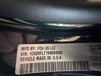 2027 RAM Ram 1500 RAM 1500 REBEL CREW CAB 4X4 5'7' BOX