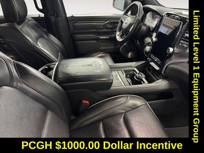 2019 RAM 1500 Limited Crew Cab 4x4 6'4' Box