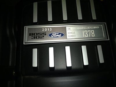2013 Ford Mustang Boss 302