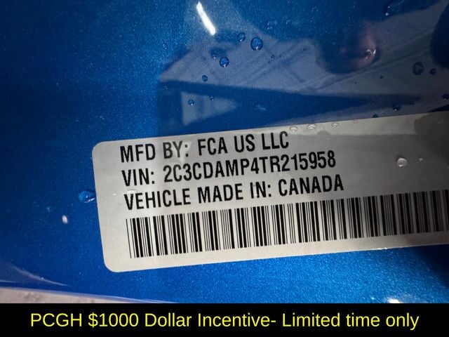 2026 Dodge Charger CHARGER SCAT PACK PLUS 2-DOOR AWD
