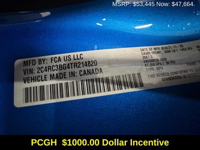 2026 Chrysler Pacifica PACIFICA SELECT AWD