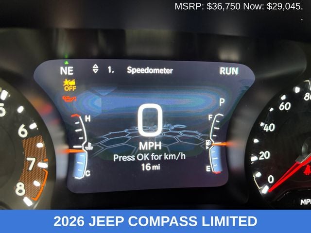 2026 Jeep Compass COMPASS LIMITED ALTITUDE 4X4