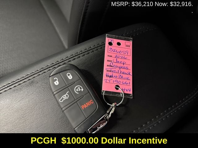 2026 Jeep Compass COMPASS TRAILHAWK 4X4