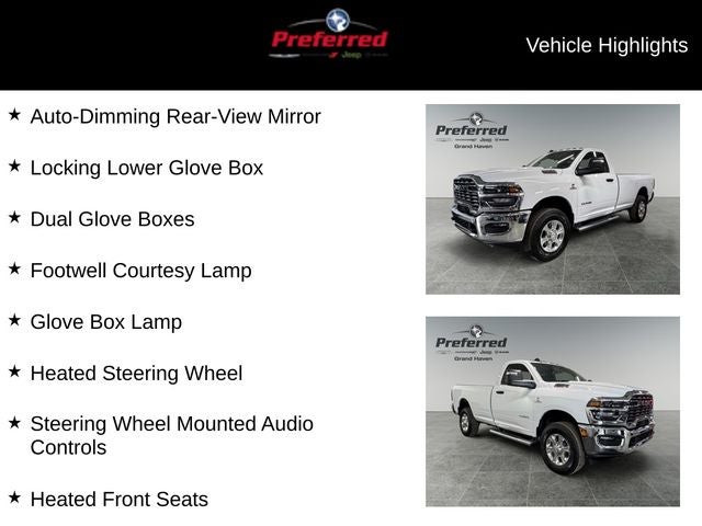 2026 RAM Ram 2500 RAM 2500 BIG HORN REGULAR CAB 4X4 8' BOX