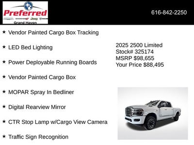 2025 RAM Ram 2500 RAM 2500 LIMITED CREW CAB 4X4 6'4' BOX