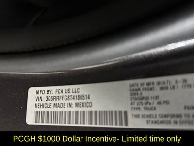 2026 RAM 1500 Big Horn/Lone Star