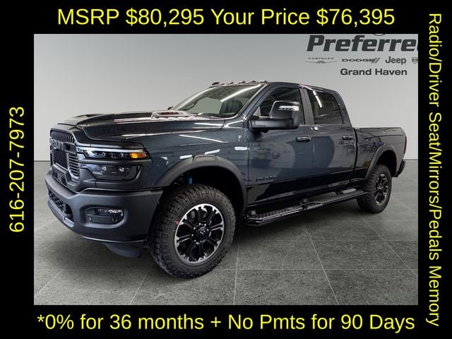 2026 RAM Ram 2500 RAM 2500 REBEL CREW CAB 4X4 6'4' BOX