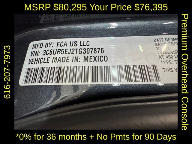 2026 RAM Ram 2500 RAM 2500 REBEL CREW CAB 4X4 6'4' BOX