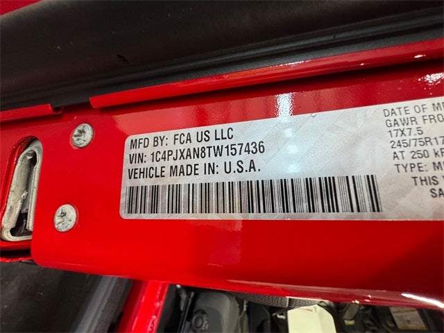 2026 Jeep Wrangler WRANGLER 2-DOOR SPORT S