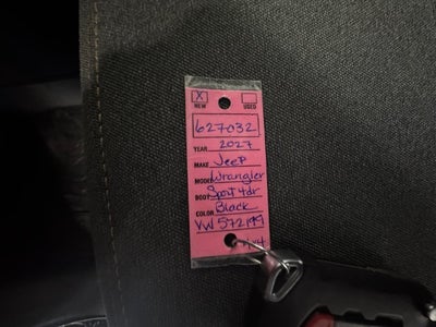 2027 Jeep Wrangler WRANGLER 4-DOOR WILLYS