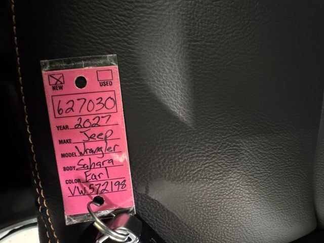 2027 Jeep Wrangler Sahara
