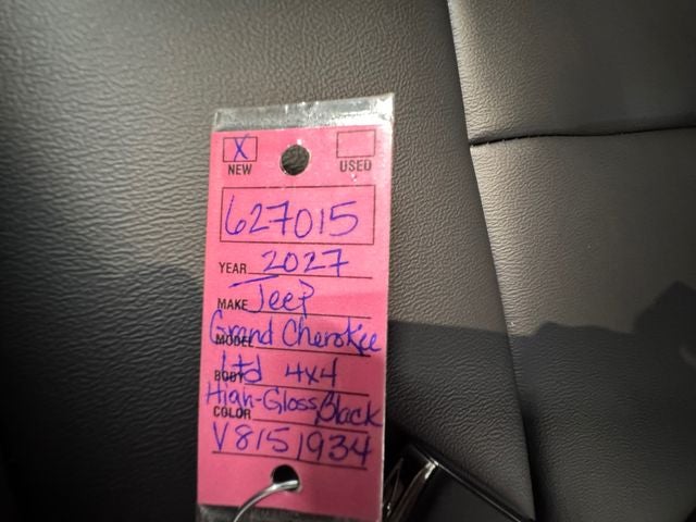 2027 Jeep Grand Cherokee Limited
