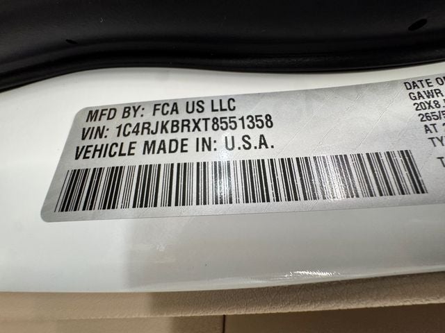 2026 Jeep Grand Cherokee GRAND CHEROKEE L LIMITED 4X4