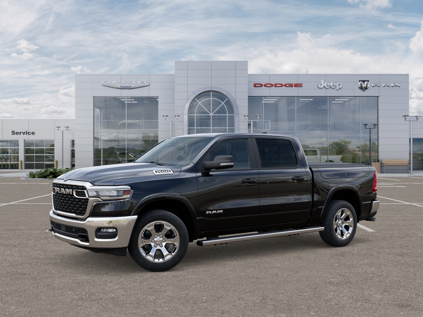 2025 RAM Ram 1500 RAM 1500 LONE STAR CREW CAB 4X4 5'7' BOX