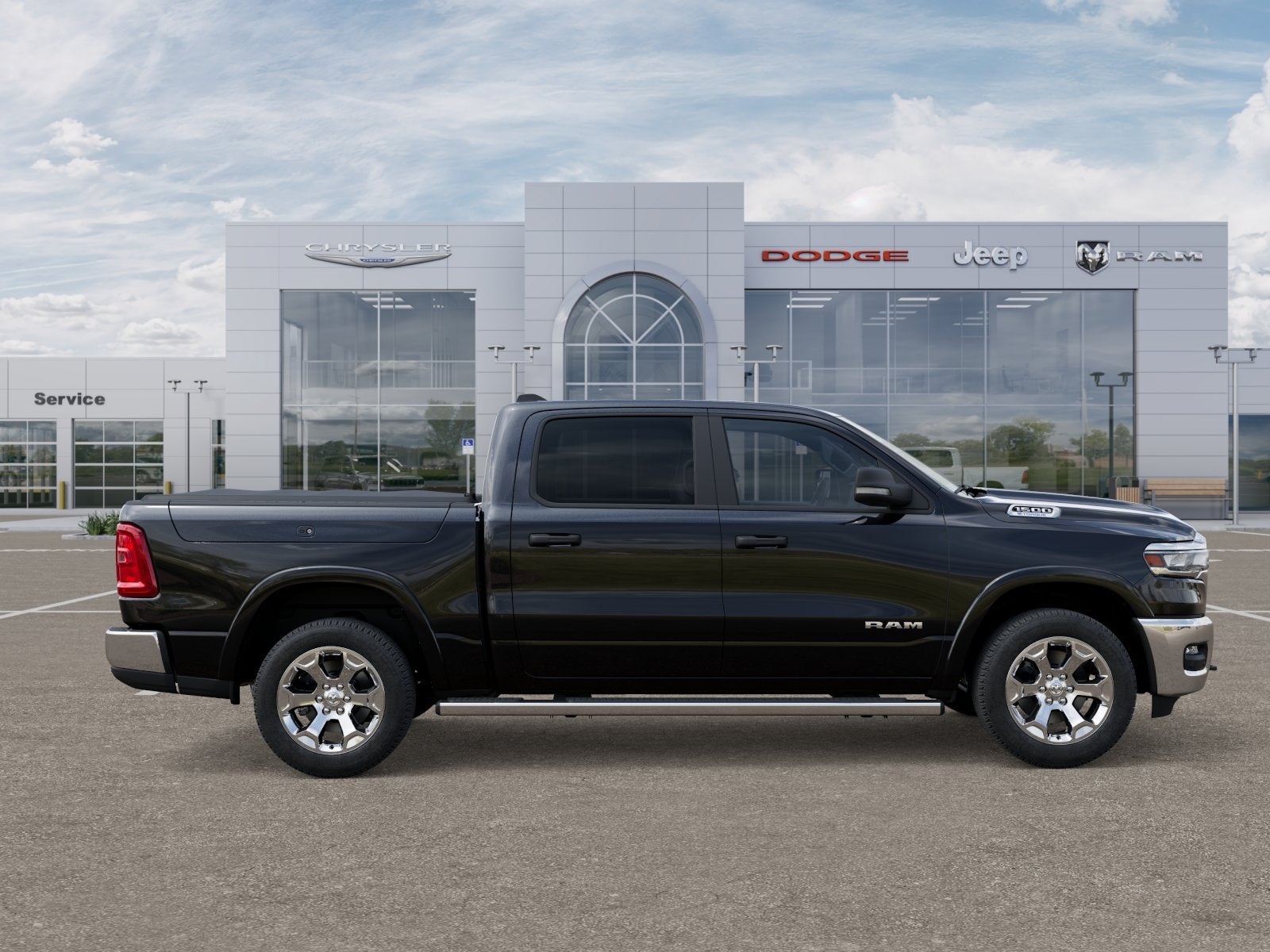 2025 RAM Ram 1500 RAM 1500 LONE STAR CREW CAB 4X4 5'7' BOX