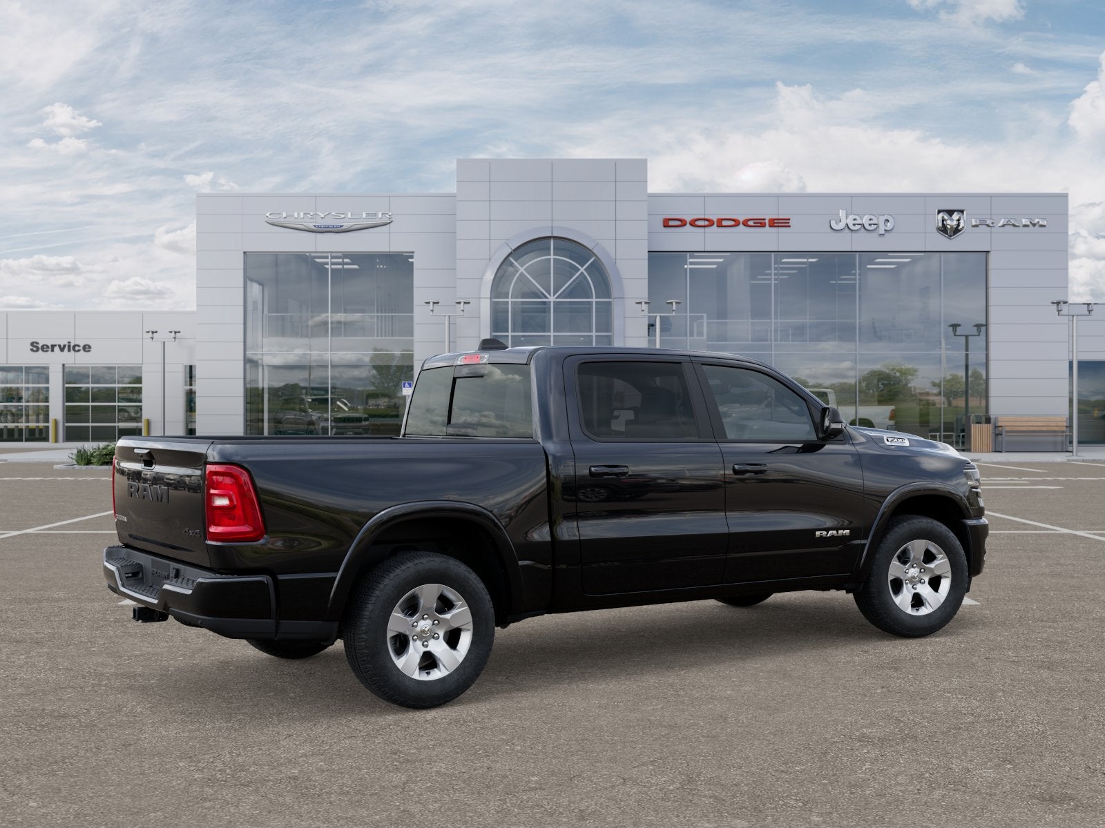 2025 RAM Ram 1500 RAM 1500 BIG HORN CREW CAB 4X4 5'7' BOX