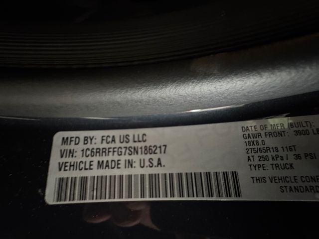 2025 RAM Ram 1500 RAM 1500 BIG HORN CREW CAB 4X4 5'7' BOX