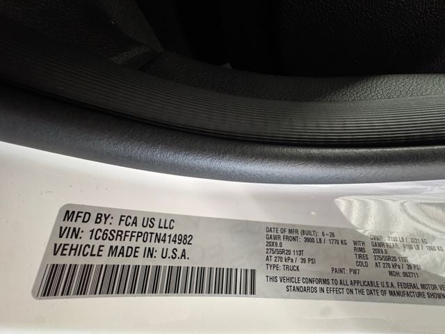 2026 RAM Ram 1500 RAM 1500 BIG HORN CREW CAB 4X4 5'7' BOX
