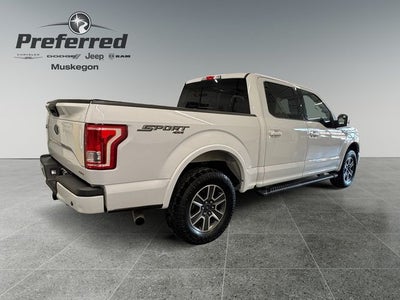 2016 Ford F-150 XLT 5.0 Liter V8 SuperCrew 4WD