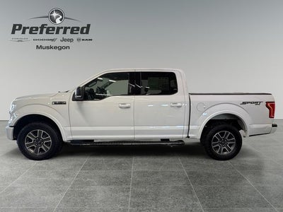 2016 Ford F-150 XLT 5.0 Liter V8 SuperCrew 4WD