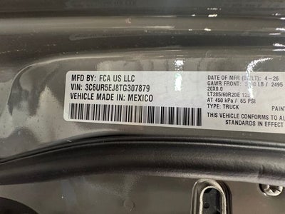 2026 RAM Ram 2500 RAM 2500 REBEL CREW CAB 4X4 6'4' BOX
