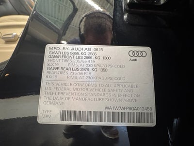 2016 Audi Q5 3.0T Premium Plus